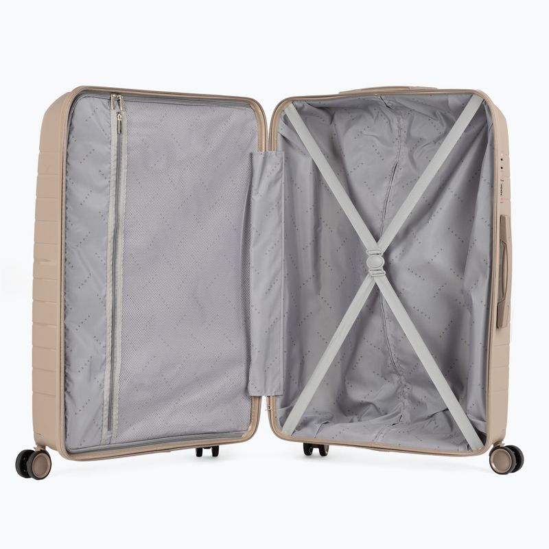 Großer Reisekoffer KADVA Brava 115 l beige 6