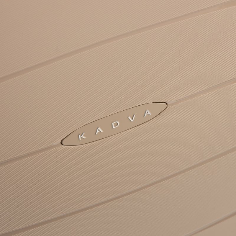Großer Reisekoffer KADVA Brava 115 l beige 11