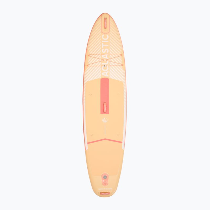 Set Paddleboard SUP aufblasbar AQUASTIC Perth 10'8" allround orange 3