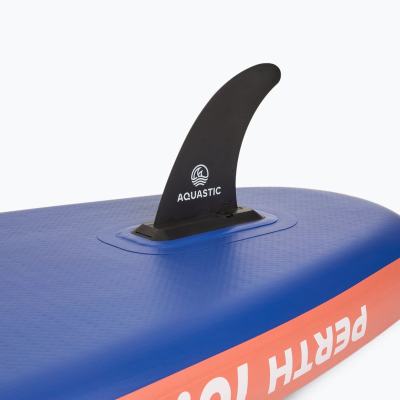 Set Paddleboard SUP aufblasbar AQUASTIC Perth 10'8" all-round blue 10