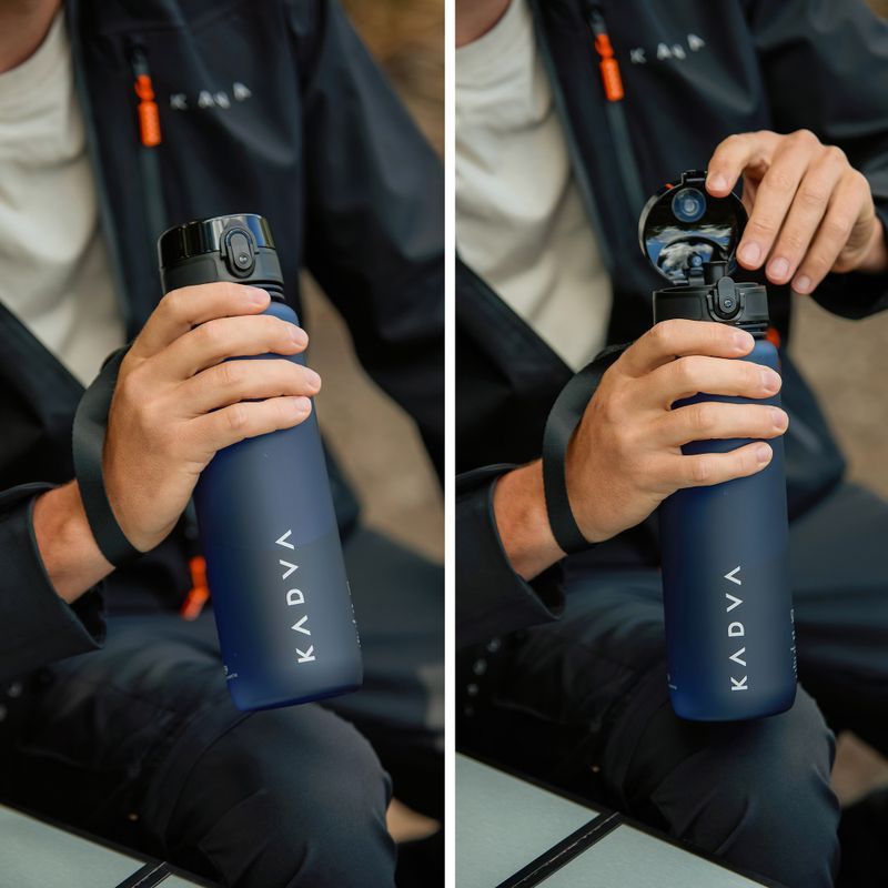 KADVA GlideCap 1000 ml Flasche navy blau 7