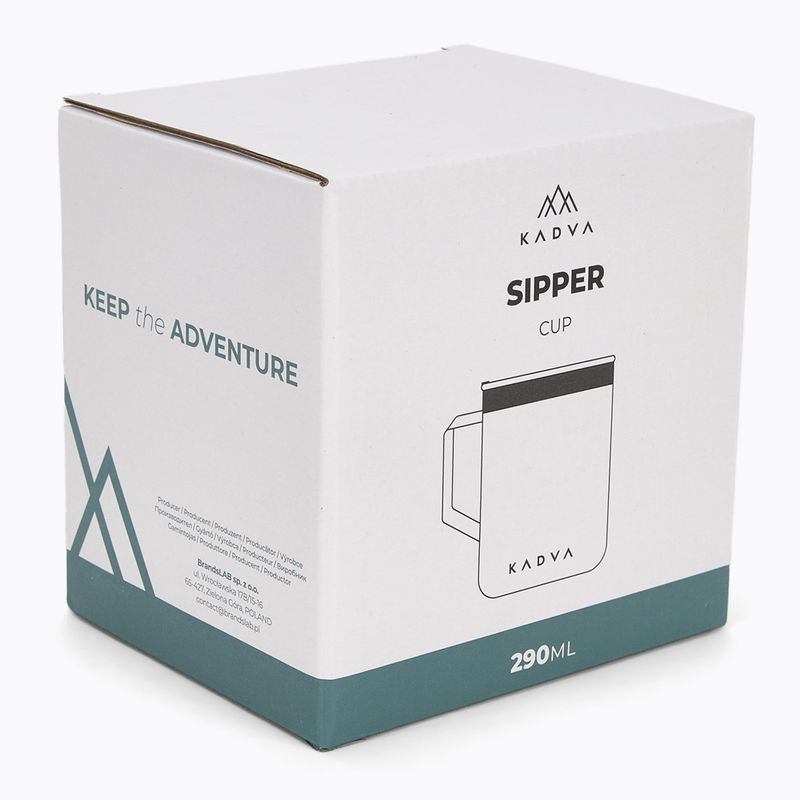 KADVA Sipper 290 ml Thermobecher schwarz 6
