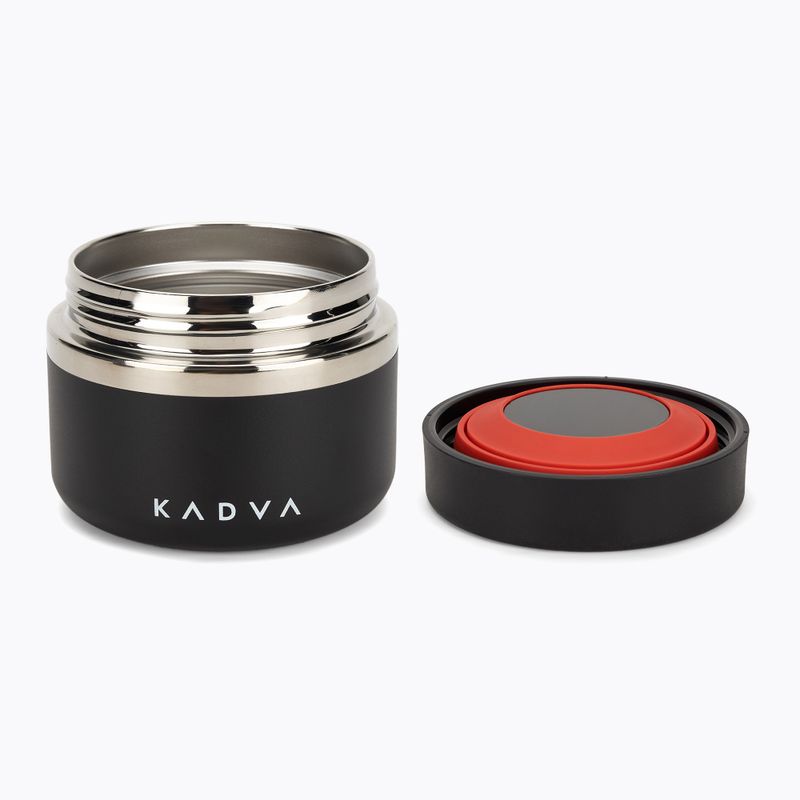 KADVA Eater isolierter Lunch-Behälter 350ml schwarz 2