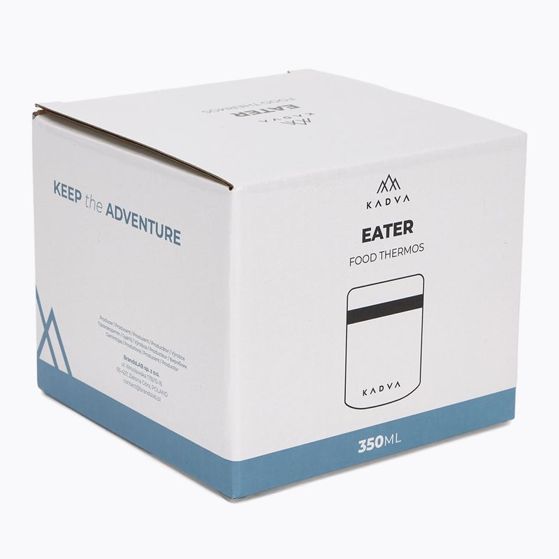 KADVA Eater isolierter Lunch-Behälter 350ml schwarz 6