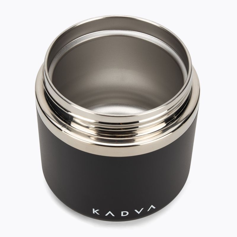 KADVA Eater isolierter Lunch-Behälter 600ml schwarz 5