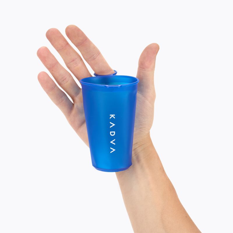 Becher KADVA weicher Softflask Flowbie 200 ml blau 2