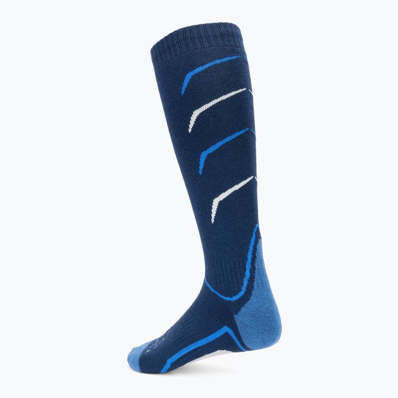 Skisocken KADVA Woolan marineblau 4