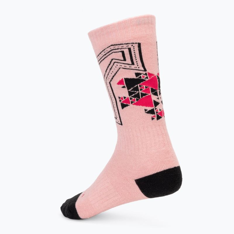 Kinder-Skistrümpfe KADVA Skio Jrg rosa 5