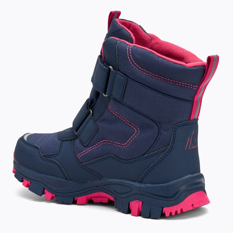 Kinder-Winterstiefel KADVA Snowey Mid WaterProof marine/fuchsia 4