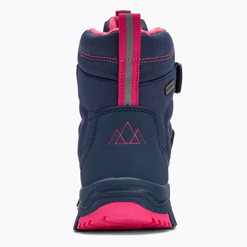 Kinder-Winterstiefel KADVA Snowey Mid WaterProof marine/fuchsia 7