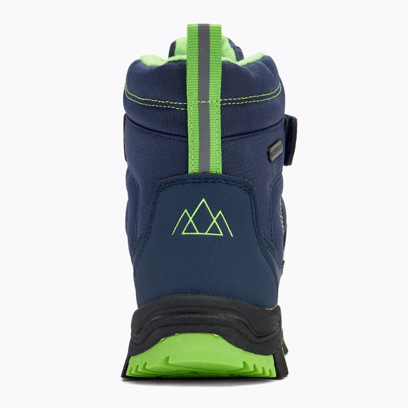Kinder-Winterstiefel KADVA Snowey Mid WaterProof marineblau/grün 7