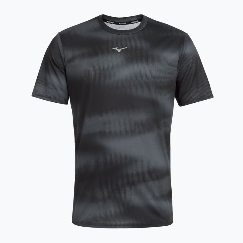Herren Laufshirt Mizuno Core Graphic Tee schwarz