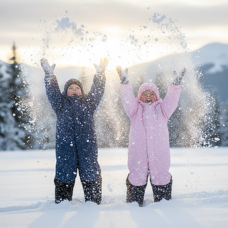 Skioverall Kinder KADVA Kiko Jrb Dunkelblau 9