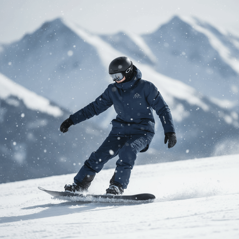 Skijacke Kinder KADVA Skiro Jacket Jrb Dunkelblau 10