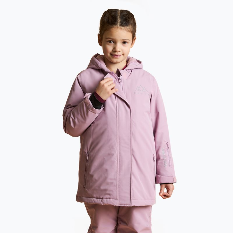 Kinder-Skijacke KADVA Skiro Jacket rosa 2