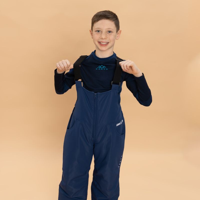 Skihose Kinder KADVA Skiro Pants Jrb Dunkelblau 5