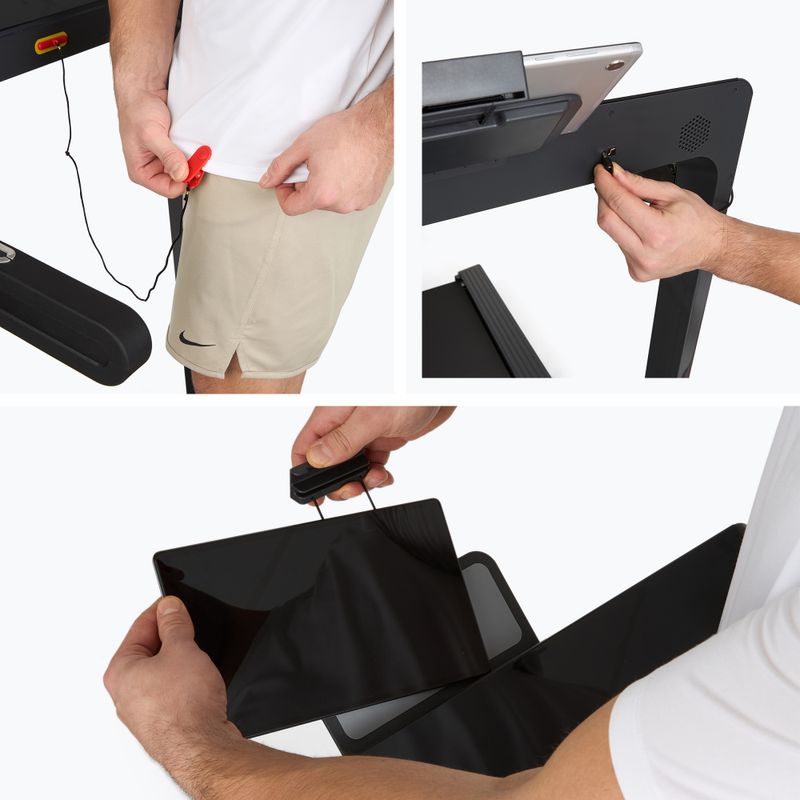 Elektrisches Laufband XTREXO X600 Soft schwarz 15