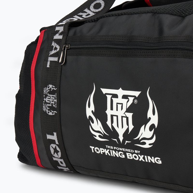 Top King Gym Trainingstasche schwarz/rot 4