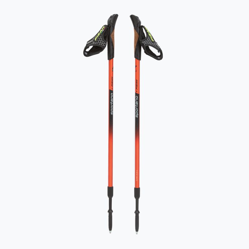 Nordic Walking Stöcke Fizan Smu Active rot 5