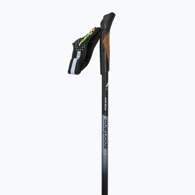 Fizan Smu Active schwarz Nordic Walking Stöcke 2