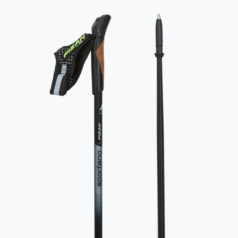 Fizan Smu Active schwarz Nordic Walking Stöcke 3