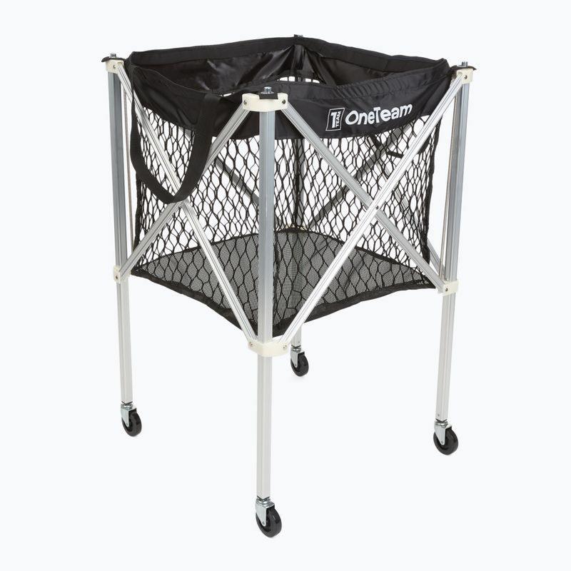 Ballwagen für Volleybälle OneTeam Black slot