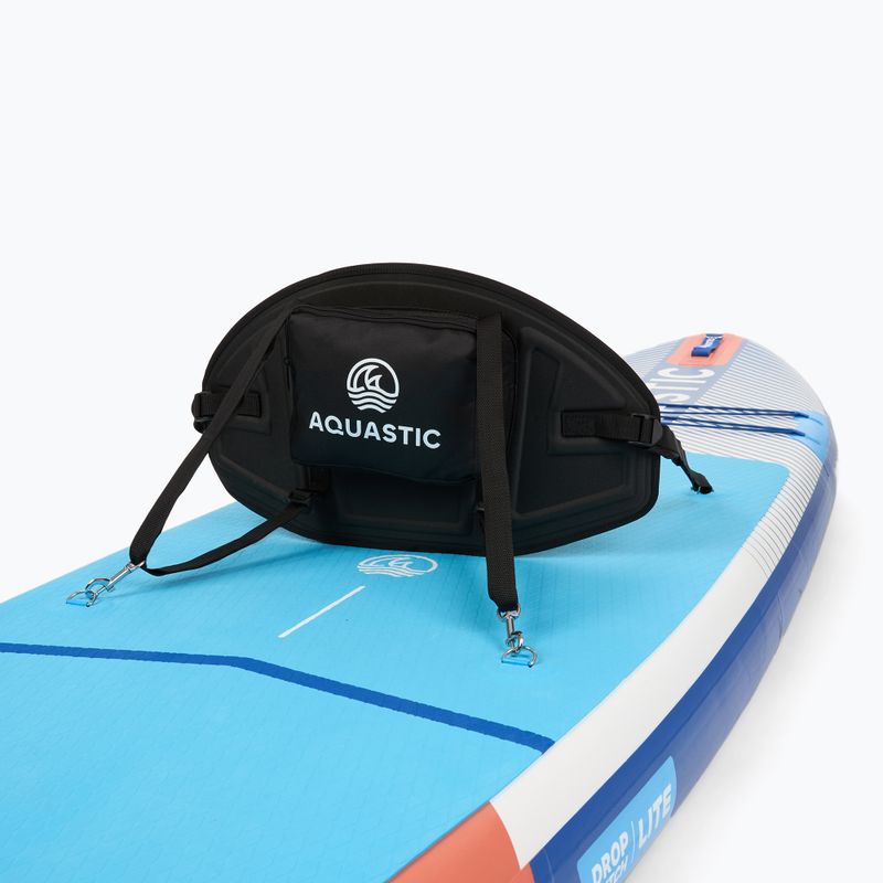 Kajaksitz für SUP Board AQUASTIC AQS-B4I185-BK mit Tasche schwarz 5