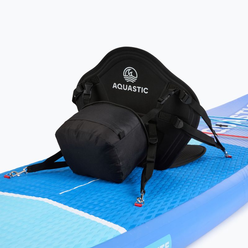 Kajaksitz für SUP Board AQUASTIC AQS-B4I186-BK mit Tasche schwarz 2