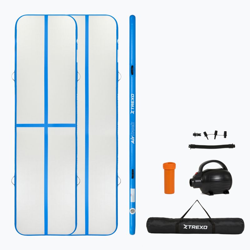 Gymnastikbahn TREXO 400 x 10 cm weiß