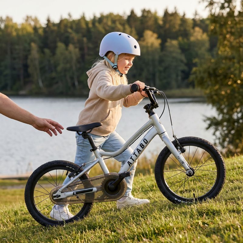 Kinderfahrrad ATTABO EASE 16" 7,3 kg silver 3