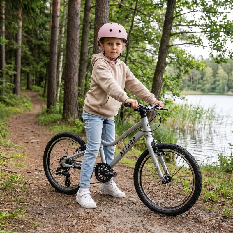 Kinderfahrrad ATTABO EASE 20" 9,1 kg silver 3