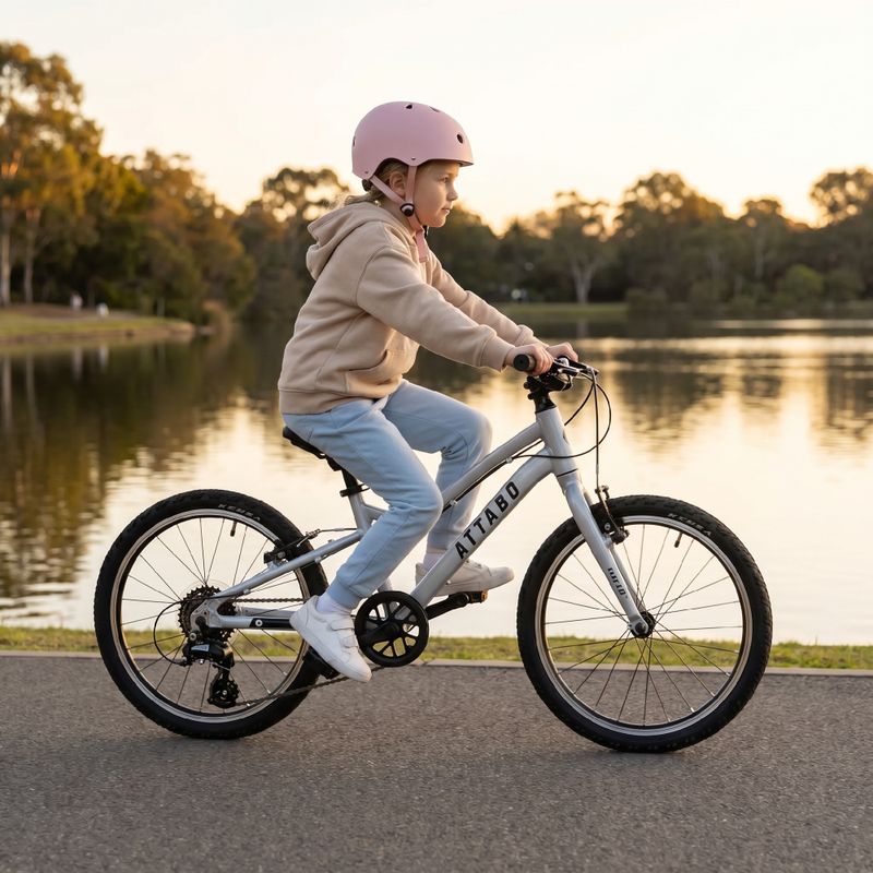 Kinderfahrrad ATTABO EASE 20" 9,1 kg silver 6