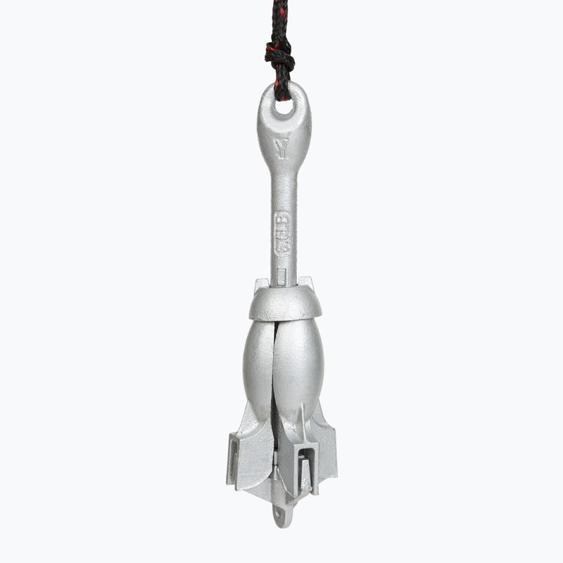 Anker für Jet-Ski, Kajak/SUP AQUASTIC 1,5 kg 7,6 m silver 4