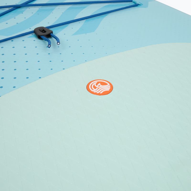Set Paddleboard SUP aufblasbar für Kinder AQUASTIC Perth 8'0" allround blue 8