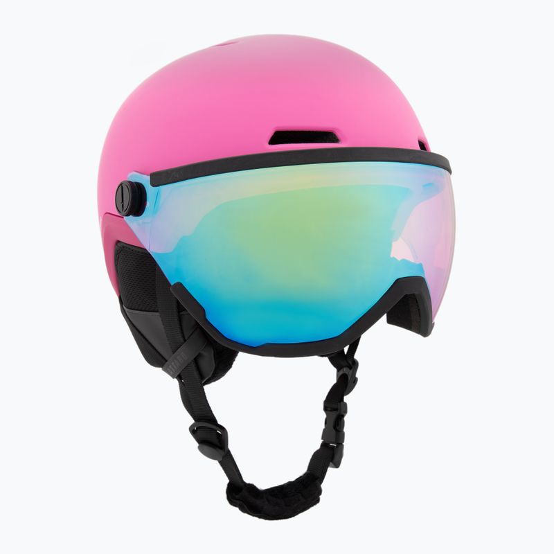 Kinder-Skihelm ATTABO Avens 2.0 Jr Visor pink