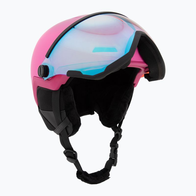Kinder-Skihelm ATTABO Avens 2.0 Jr Visor pink 11