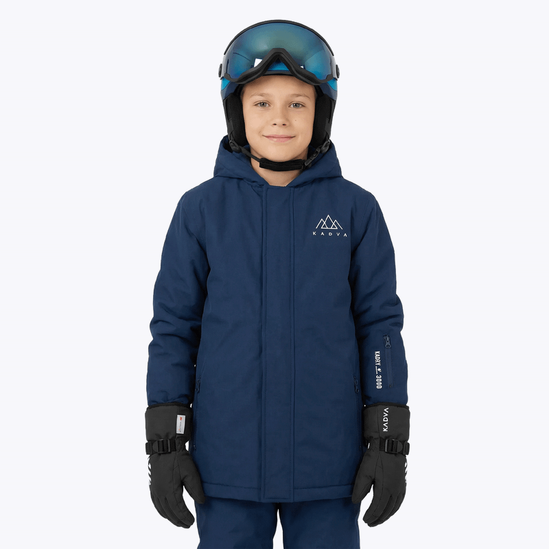 Kinder-Skihelm ATTABO Avens 2.0 Jr Visor blue 3