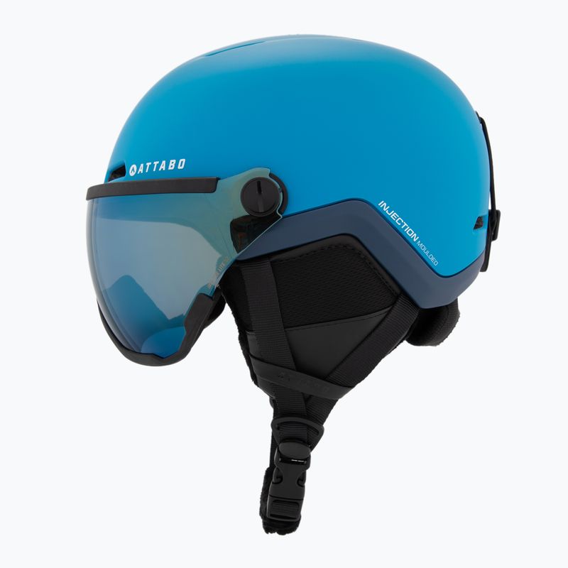 Kinder-Skihelm ATTABO Avens 2.0 Jr Visor blue 5