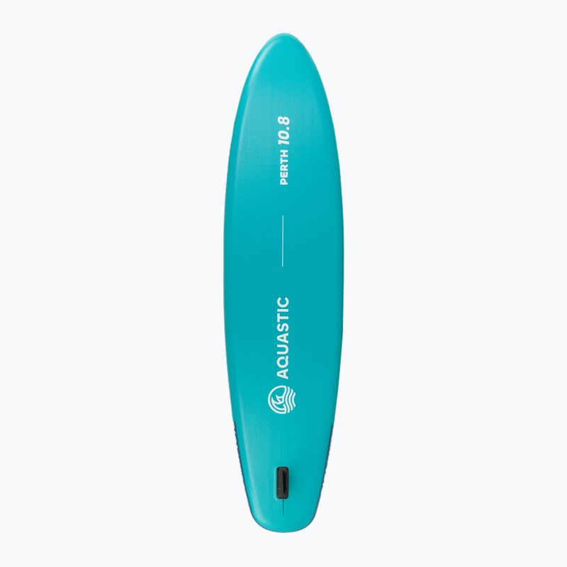 Set Paddleboard SUP aufblasbar AQUASTIC Perth 10'8" allround green 4