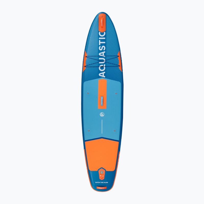 Set Paddleboard SUP aufblasbar AQUASTIC Perth 10'8" all-round blue 3