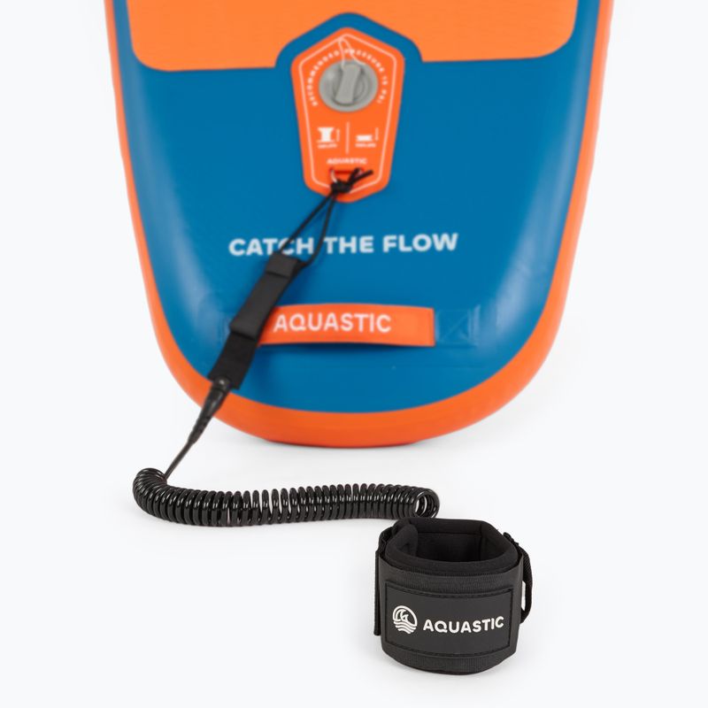 Set Paddleboard SUP aufblasbar AQUASTIC Perth 10'8" all-round blue 12