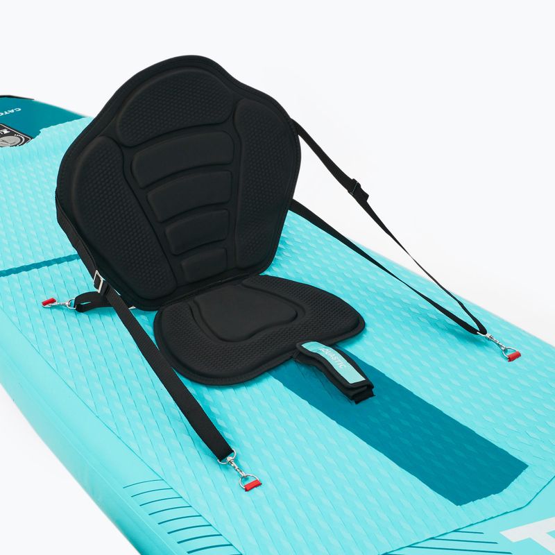 Set Paddleboard SUP aufblasbar AQUASTIC Perth Pro 11'2" all-round green 10