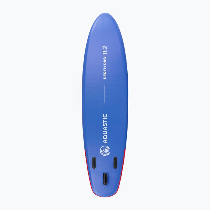 Set Paddleboard SUP aufblasbar AQUASTIC Perth Pro 11'2" all-round blue 4