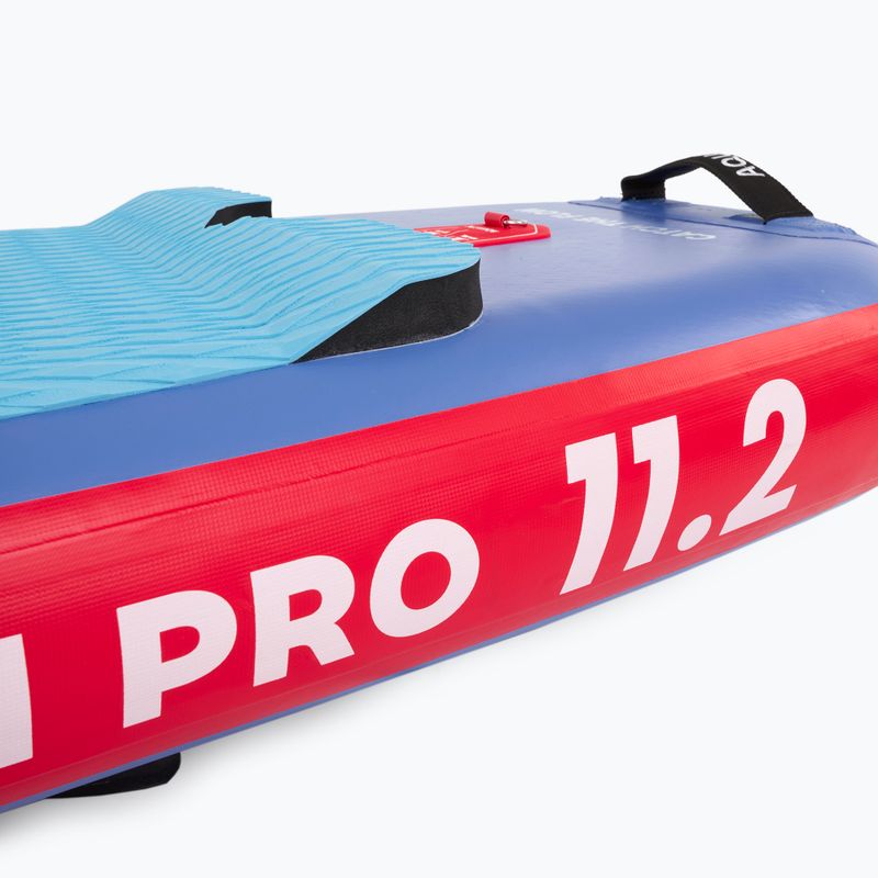 Set Paddleboard SUP aufblasbar AQUASTIC Perth Pro 11'2" all-round blue 13
