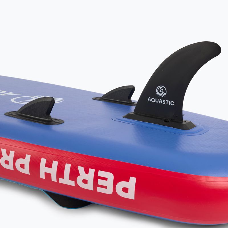 Set Paddleboard SUP aufblasbar AQUASTIC Perth Pro 11'2" all-round blue 16