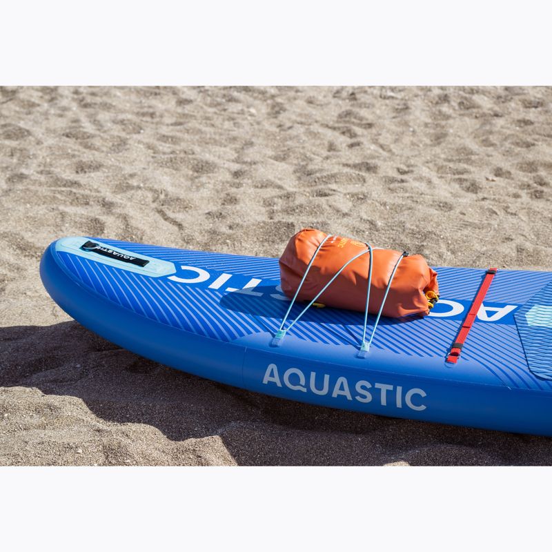 Set Paddleboard SUP aufblasbar AQUASTIC Perth Pro 11'2" all-round blue 25