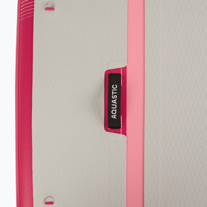 Set Paddleboard SUP aufblasbar AQUASTIC Compact 9'6" pink 9