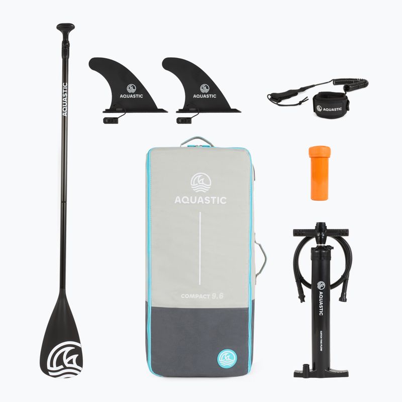 SUP AQUASTIC Kompakt 9'6" Brett rosa 16