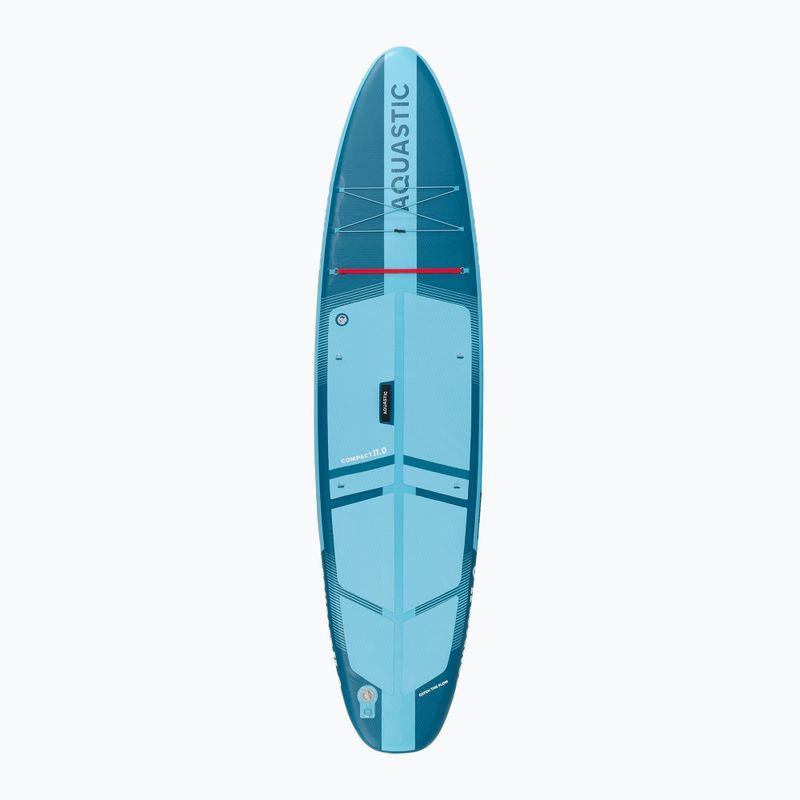 SUP AQUASTIC Kompakt 11'0" Brett blau