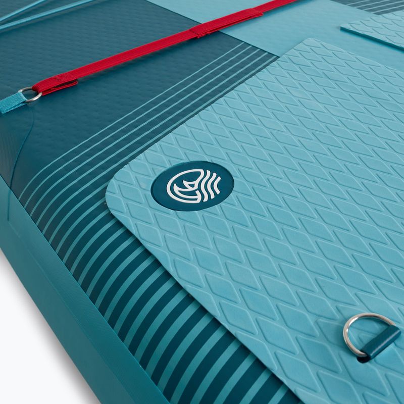 Set Board SUP aufblasbar Compact 11'0" blau 8